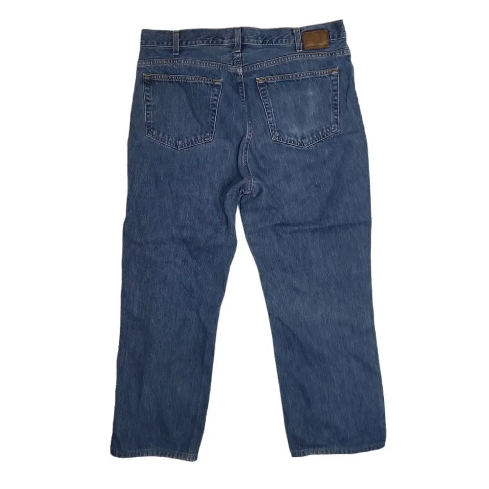 VINTAGE 90s/Y2K GAP‎ easy fit medium wash baggy denim jeans 36x30